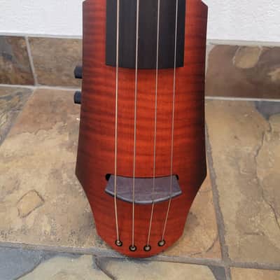 NS NXT Electric Cello - Flamed Maple Sunburst image 2