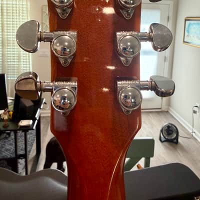Gibson Les Paul Standard left handed 2012 - Amber Flametop image 9