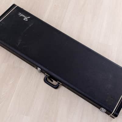 1982 Fender JV Precision Bass ‘62 Vintage Reissue PB62-75 Black w/ Case & Tags, Japan MIJ Fujigen image 24