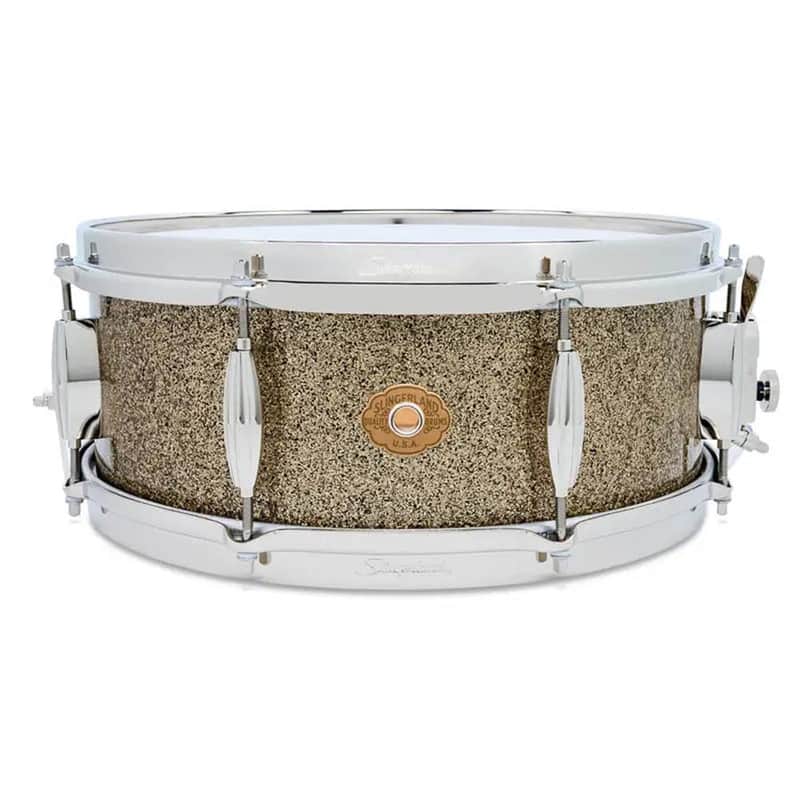 Slingerland Radio King Artist Snare Drum 14x5.5 Gold Glass
