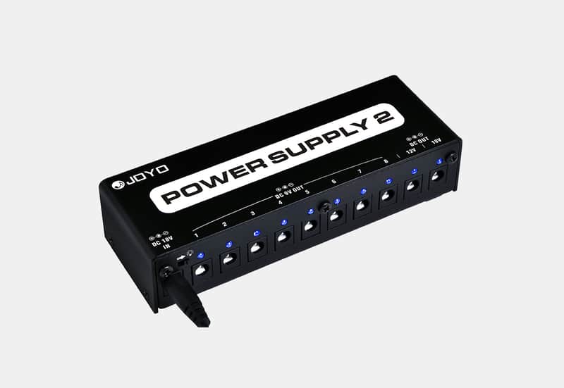 JOYO JP-02 POWER SUPPLY 2 OYO Power Supply 10 Output 9V 12V 18V Options Isolated Short-circuit Overload Protection for Effects PedalsJOYO JP02 2025 - Black image 1