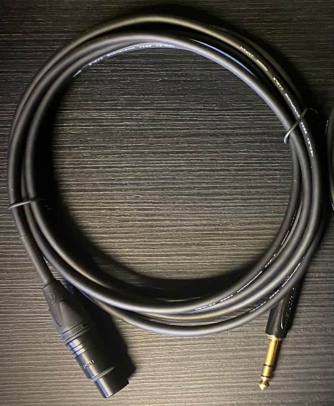 Mogami Gold-TRSXLRF-10 TRS to XLR Female - 10' image 1