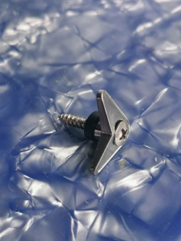 Ibanez Strap button attache courroie 1970-1980 - Chrome image 1
