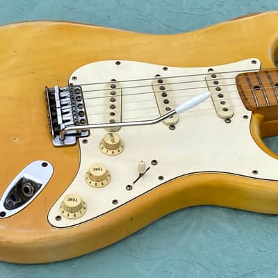 Fender Stratocaster 1974 - Blond - Maple Fingerboard image 8