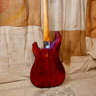 Fender Precision Bass 1960 - Red - Refin image 7