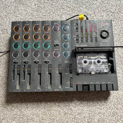 TASCAM Porta 07 Ministudio 4-Track Cassette Recorder 1990s - Black (dual speed modded) image 3