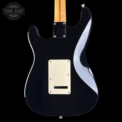 Used Squier Stratocaster HSS Black w/case TSU25011 image 11