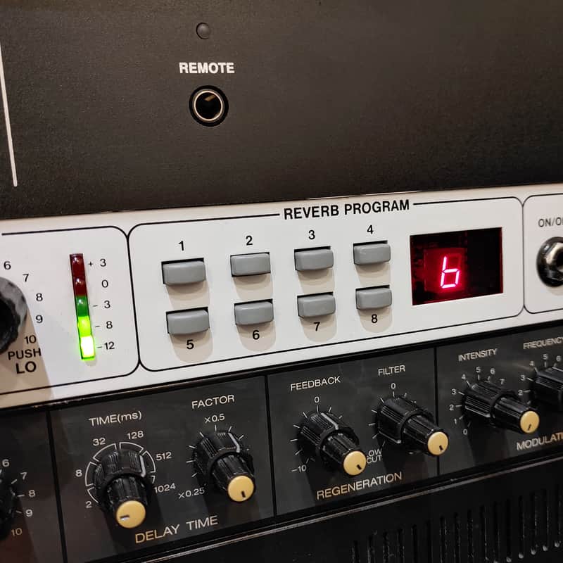 1980 Dynacord DRP 16 M Digital Reverb Grey