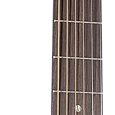 Recording King RM-997 Bell Brass Concert Resonator Acoustic Guitar, Bell Brass Body, Distressed Vintage Green image 5