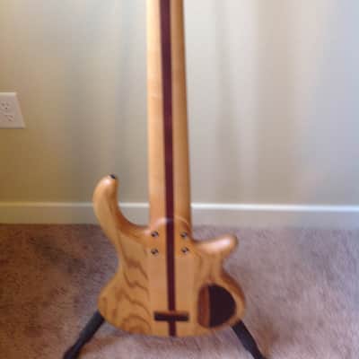 Simonetti 6 String lefty Bass mid-2000 hand rubbed finish image 7
