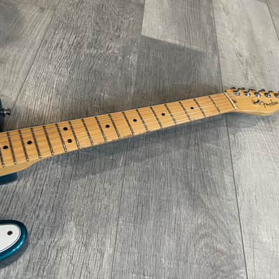2001 Fender American Telecaster - Aqua Marine Metallic image 6