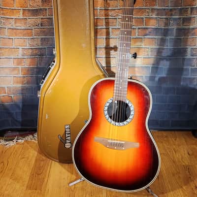 Ovation 1738 Matrix 12-String Bowl-Back Acoustic 1970s - Sunburst USA Made image 1