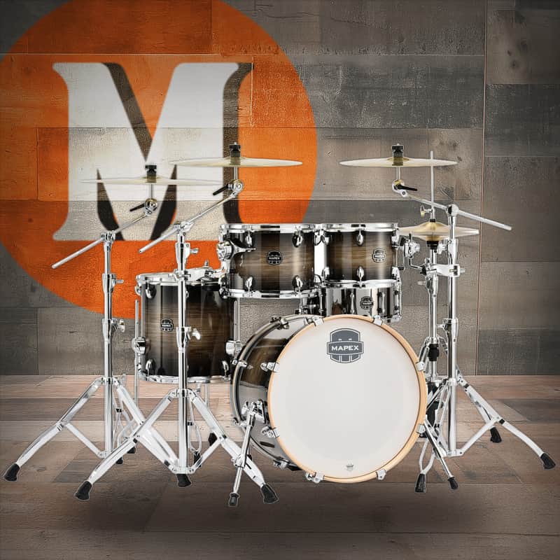 Mapex Armory Series Fusion Shell Pack - Black Dawn (AR504SCTK) image 1
