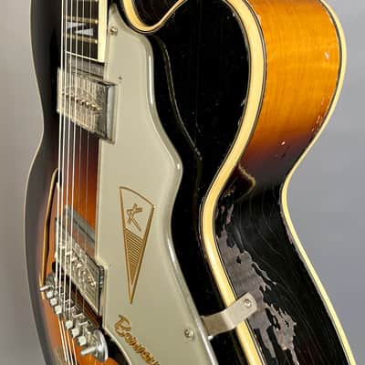 Kay K8700 Barney Kessel Jazz Special w/ Kelvinator 1959 Shaded Sunburst image 8