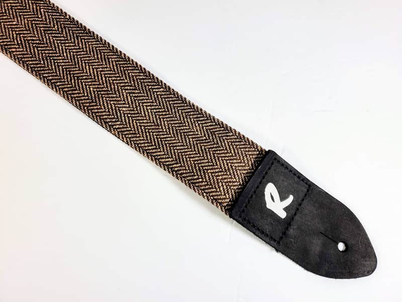 Brown and Black Tweed Guitar Strap -Tweed Guitar Strap- Vintage Tweed -Durable Guitar Strap-Guitar image 1