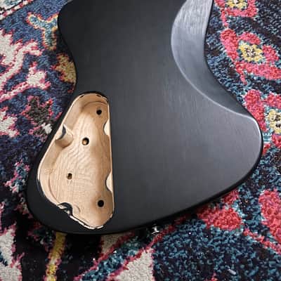 KnE Guitars NRFB (non-reverse Firebird) 2023 - Black image 5