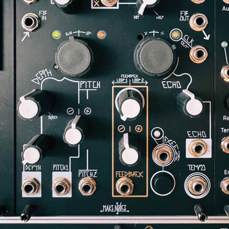 2008 – Present Make Noise Echophon Module Black & Gold
