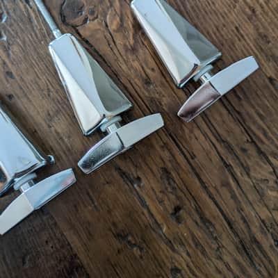 Pearl Bass Drum Tension Rods and Claws (x8) 1990s image 5