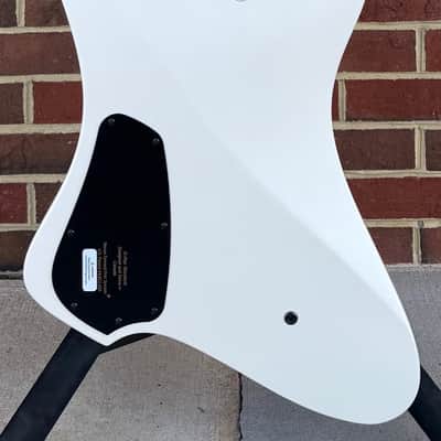 Dingwall D-Roc Standard 5-String, Matte Ducati Pearl White, Pau Ferro Fretboard, Dingwall Gig Bag image 7