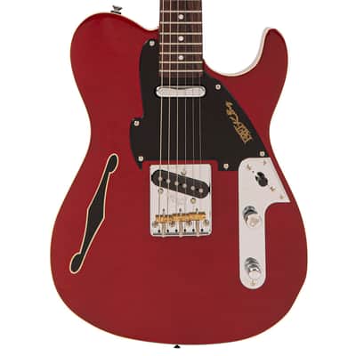 SPECIAL OFFER!! Fret-King Country Squire Stealth ~ Candy Apple Red image 3