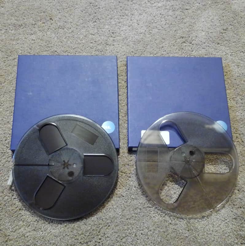 RMG SM911 quarter-inch tape (1/4" x 1200') with empty reel image 1