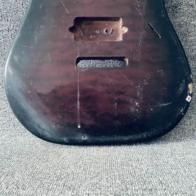 Quilted Maple Top DIY Project HH Guitar Basswood Body image 5