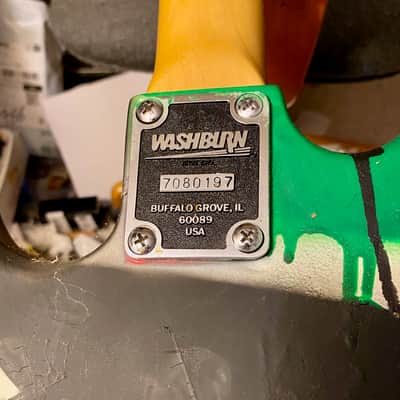 Washburn G-Junior Electric Guitar 1987 - Poorly Refinished - Project image 6