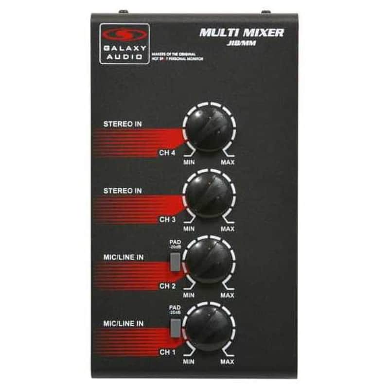 Galaxy Audio JIB/MM Audio Microphone Mixer image 1