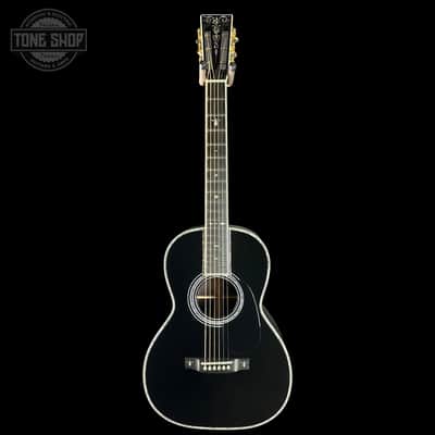 Martin Custom Shop 00-42 Torch Motif Black Sitka/EIR w/Case image 2