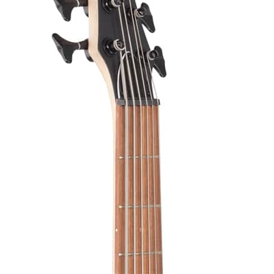 Ibanez SR306E 6 String Electric Bass Weathered Black image 4