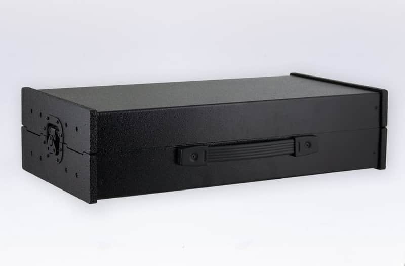 Erica Synths 2x104HP Aluminum Travel Case with Lid (All Plugs Available) image 1