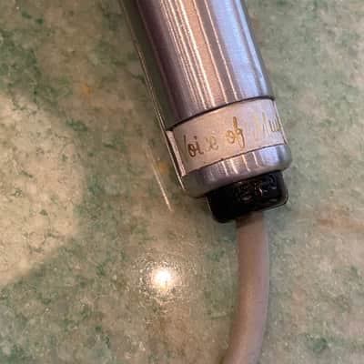 Voice of Music - Ceramic Harp Harmonica Microphone - Sonotone CM-10A - 1960-1963 Brushed Chrome image 3