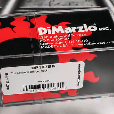 DiMarzio DP187BK The Cruiser Single Coil Bridge Pickup - Black image 2