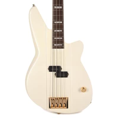 Reverend Meshell Ndegeocello Fellowship Bass Guitar Pearl White image 2
