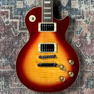 2020 Epiphone Les Paul Standard 50s Heritage Cherry Sunburst Electric Guitar W/ Roadrunner Gigbag! image 7