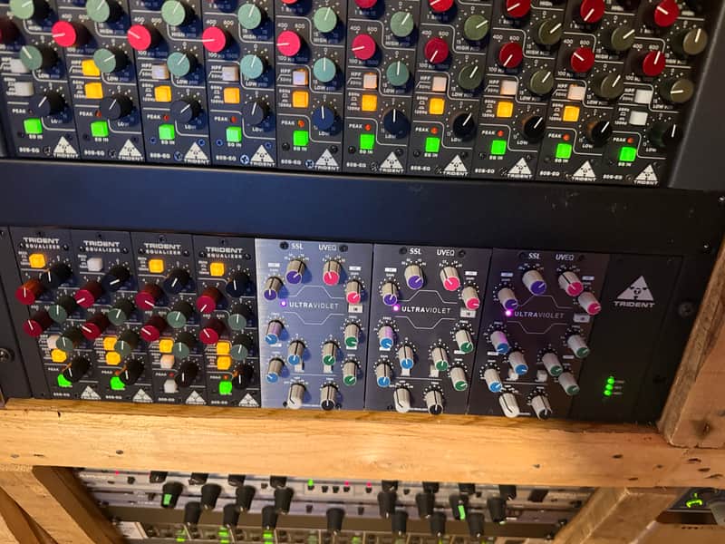 Solid State Logic UV EQ 500-Series Equalizer Module 2021 - Present - Black image 1