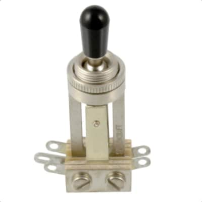 Switchcraft 3-Way Long Toggle Switch for Les Paul-Nickel