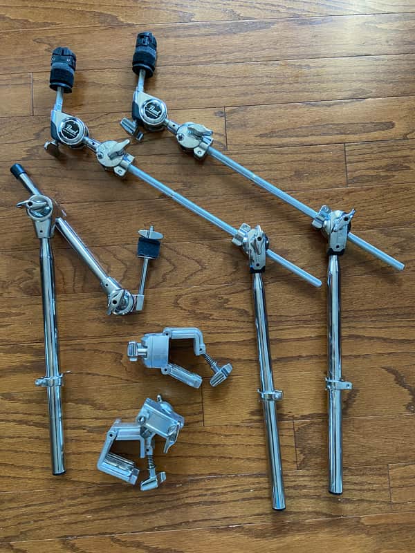 Pearl CH2000S gyro-lock boom arms + Pearl PCX clamps (bundle) image 1