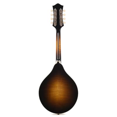 Bourgeois M5 A-Style Mandolin Aged Tone Torrefied Adirondack/Flame Maple Sunburst (Serial #M2601105) image 5