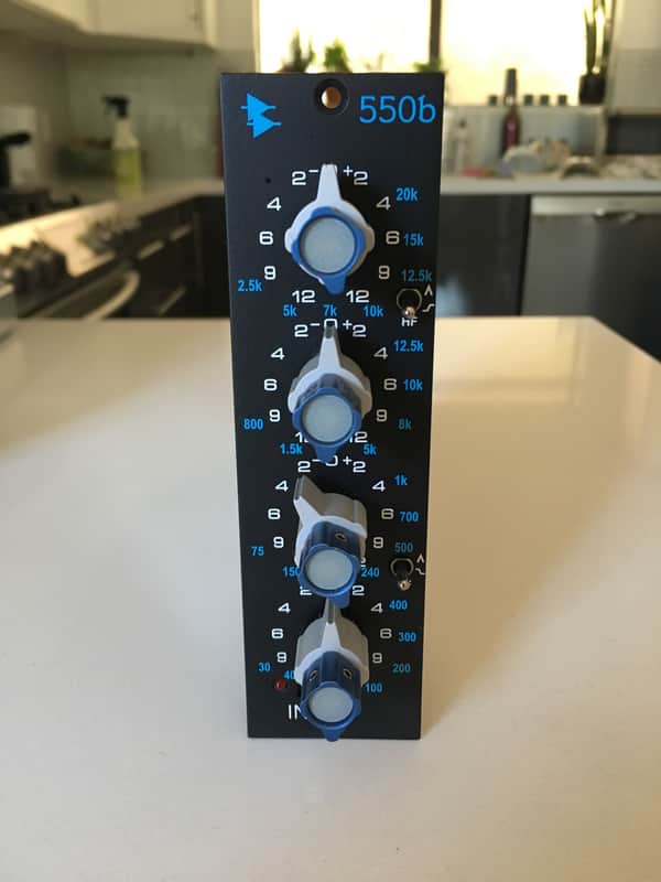 API 550B 500 Series 4-Band Equalizer Owned by Eric Cannata of Young The Giant image 1