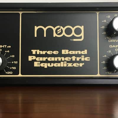 LEGENDARY MOOG MKPE 3 BAND PARAMETRIC EQUALIZER (1978) / PRO SERVICED / MICHAEL BRAUER FAVORITE / VOLTAGE SELECTOR / MICHAEL BRAUER & PRINCE image 7