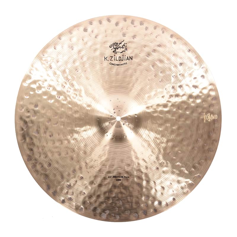 Zildjian 22" K Constantinople Medium Thin Low Ride Cymbal image 1