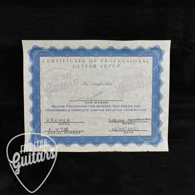 Pre-Owned 1988 Kramer Baretta - Monsters of Rock - Autographed by Van Halen image 22