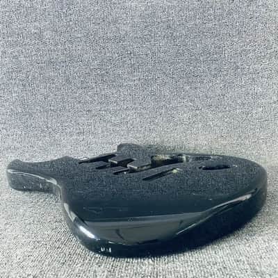 Black Strat Style Guitar Body with SSS Routing and Tremolo image 6