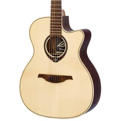 Lag T218ACE Auditorium Cutaway Acoustic-Electric, Natural. New with Full Warranty! image 14