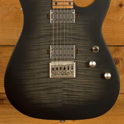 Schecter C-1 Standard Plus - Roasted Maple - Transparent Black Burst image 9
