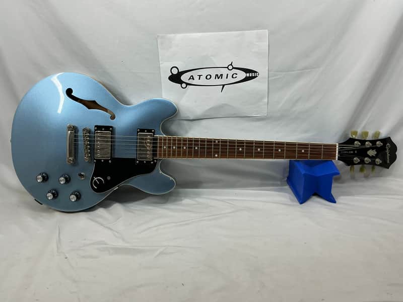 Epiphone Dot Ultra 339 Semi-Hollow Electric Guitar - Blue image 1