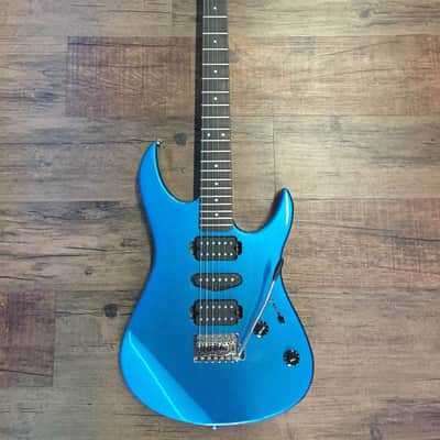 YAMAHA RGX121S ELECTRIC GUITAR HSH BLUE (USED) image 1