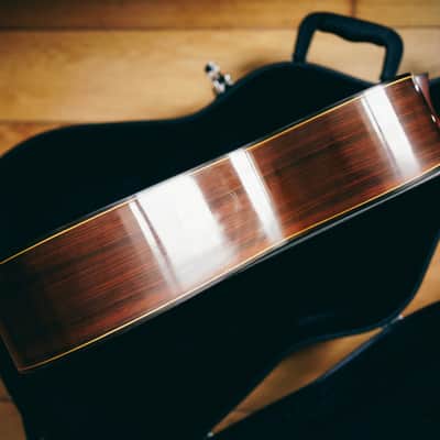 1999 Ryoji Matsuoka M50 – Handcrafted in Japan| Solid Top | Hard Case  | Vintage Classical Tone image 15