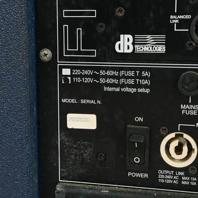 dB Technologies FL15 Fifty Line 15" Active Mid-Bass PA Speaker CG01TH3 image 8